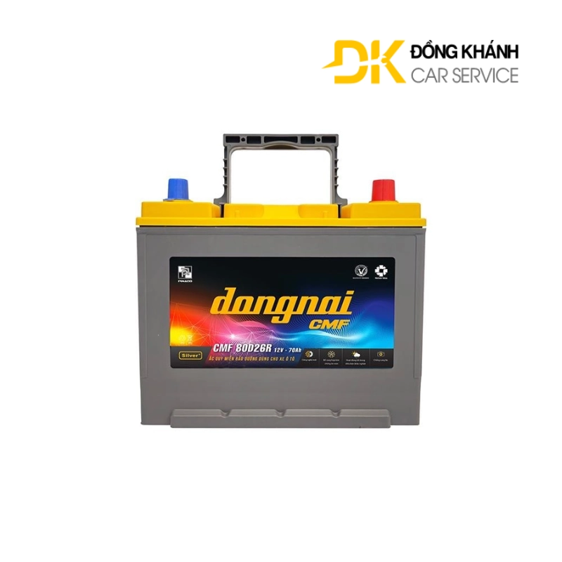Ắc Quy Đồng Nai CMF 80D26R 12V - 70AH