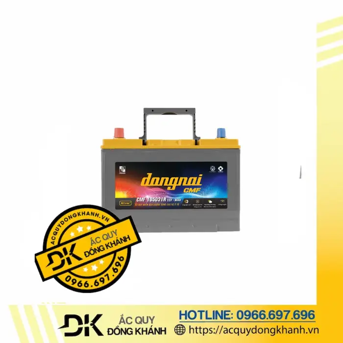 Ưu điểm vượt trội của ắc quy Đồng Nai CMF 105D31R 12V 90Ah