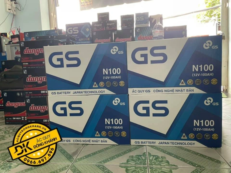 ắc quy gs của nước nào