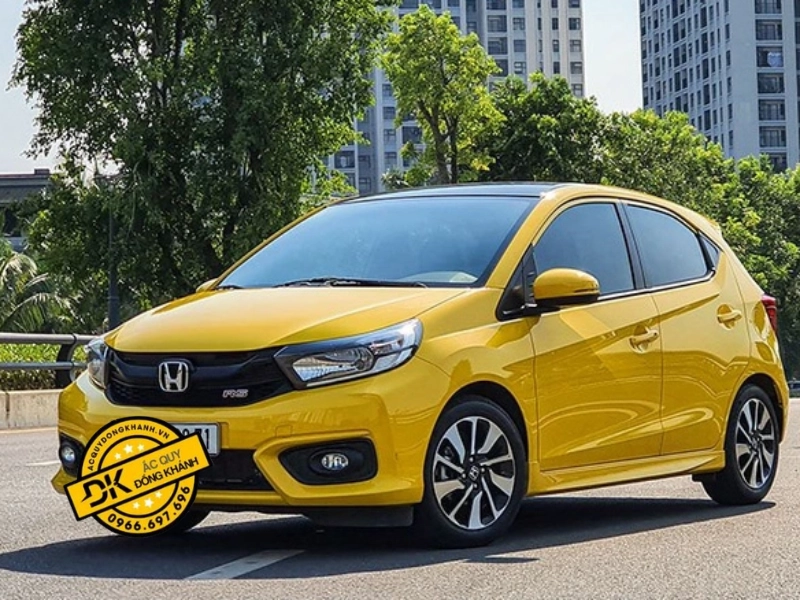 Các loại ắc quy phù hợp với xe Honda Brio