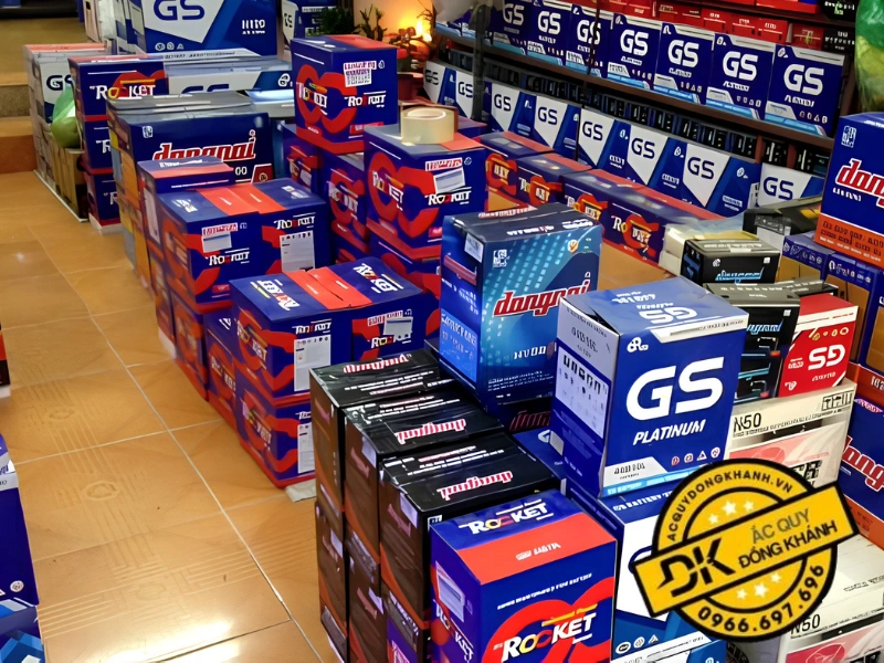 Ắc Quy Đồng Khánh - Đại lý phân phối bình ắc quy GS chính hãng