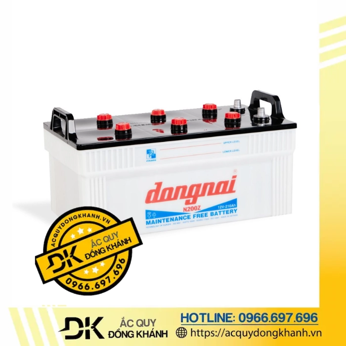 Ắc Quy Đồng Nai 12V 210AH N200Z Ắc Quy Đồng Nai 12V 210AH N200Z