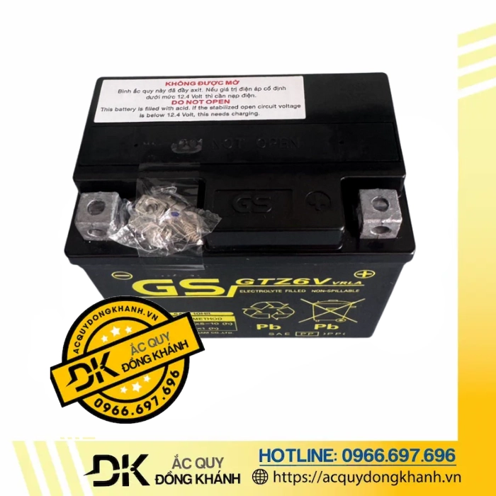 Ắc Quy GS MF 12V 5Ah GTZ6V 