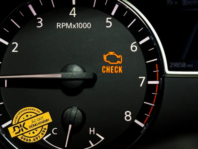 Cách xử lý khi đèn check engine báo sáng