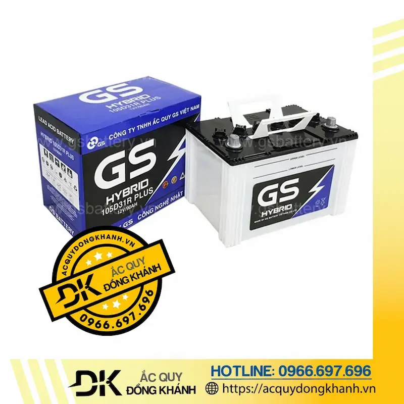 Acquy GS 105D31R Hybrid 12V 90Ah là gì