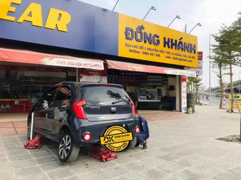 Mua lốp xe Kia Rio chính hãng giá rẻ tại Ắc Quy Đồng Khánh