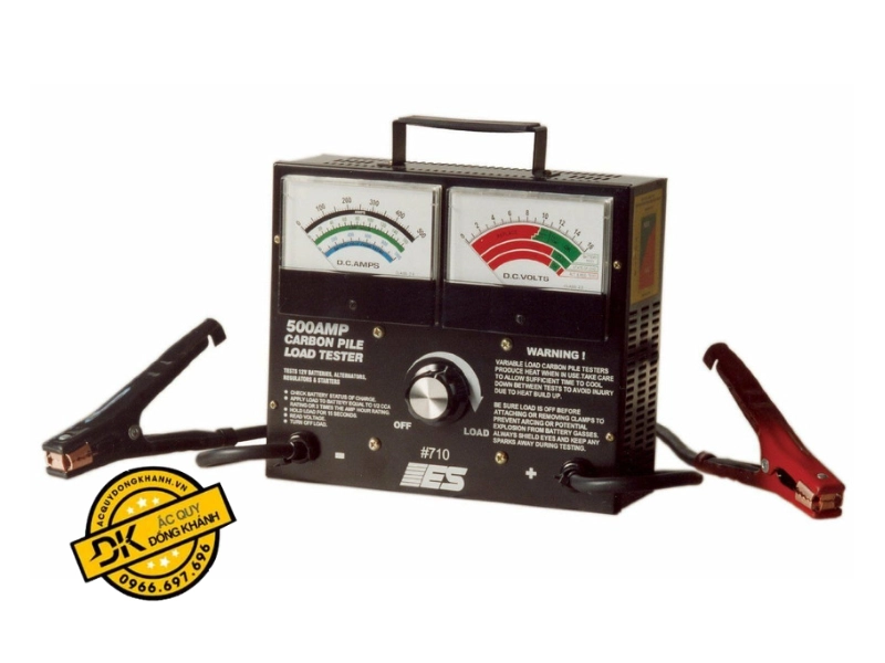 Kiểm tra chỉ số CCA của ắc quy bằng thiết bị đo chuyên dụng