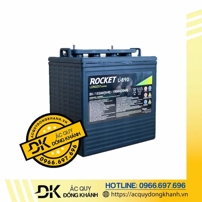 Ắc Quy ROCKET L 890 8V 190AH