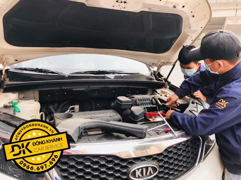 thay bình ắc quy ô tô Phường Hà Đông