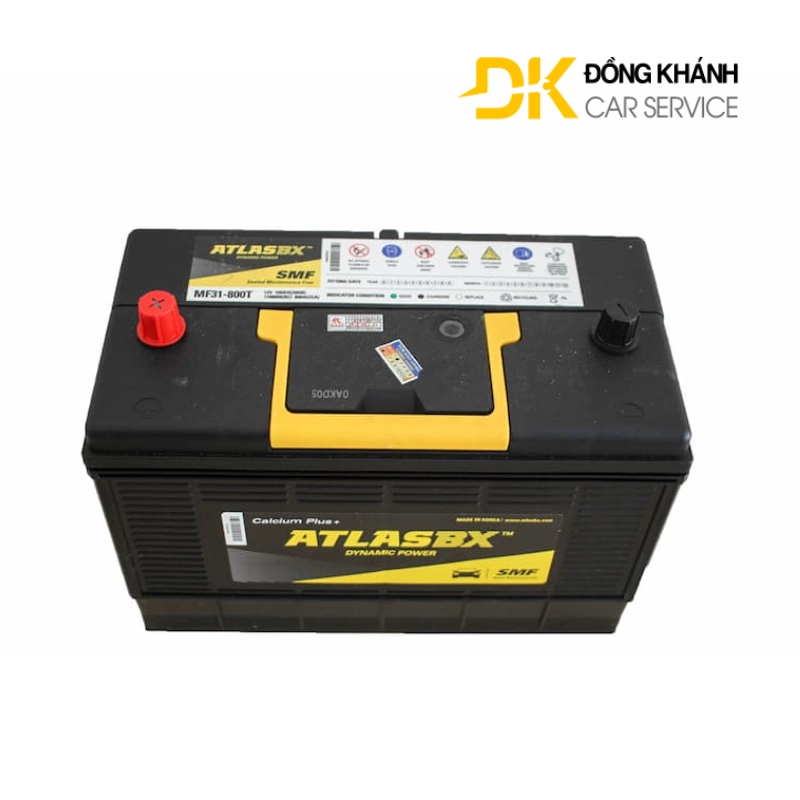 Bình Ắc Quy Atlas 12V 100AH MF31800 