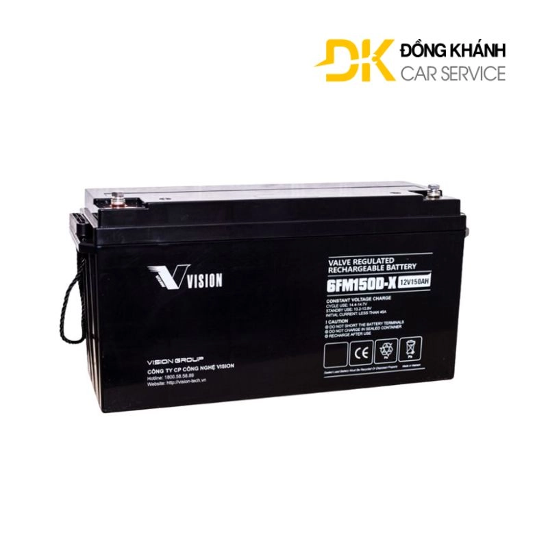 Bình Ắc Quy Viễn Thông Vision 150ah - 12V 6FM150D-X