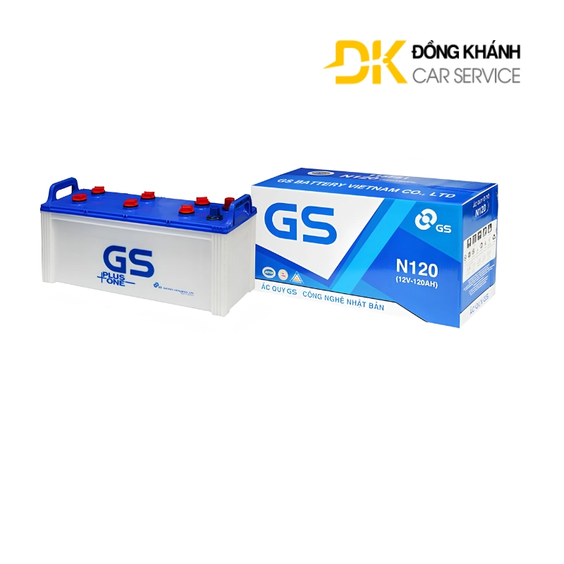 Bình Ắc Quy GS 12V 120Ah  - N120