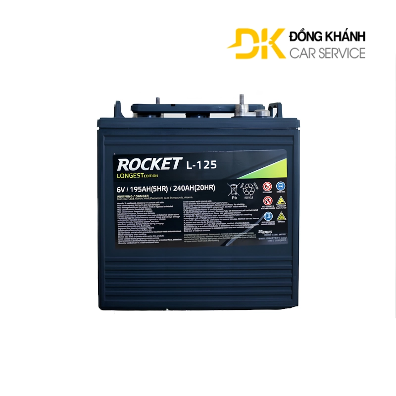 Ắc Quy ROCKET L-125 6V - 240AH
