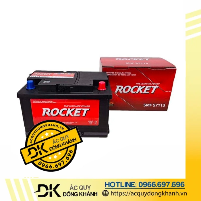Ắc quy ROCKET 12V 71AH SMF 57113 