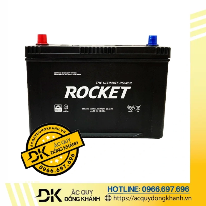 Ắc quy Rocket 12V 94AH SMF 105D31R Ắc quy Rocket 12V 94AH SMF 105D31R