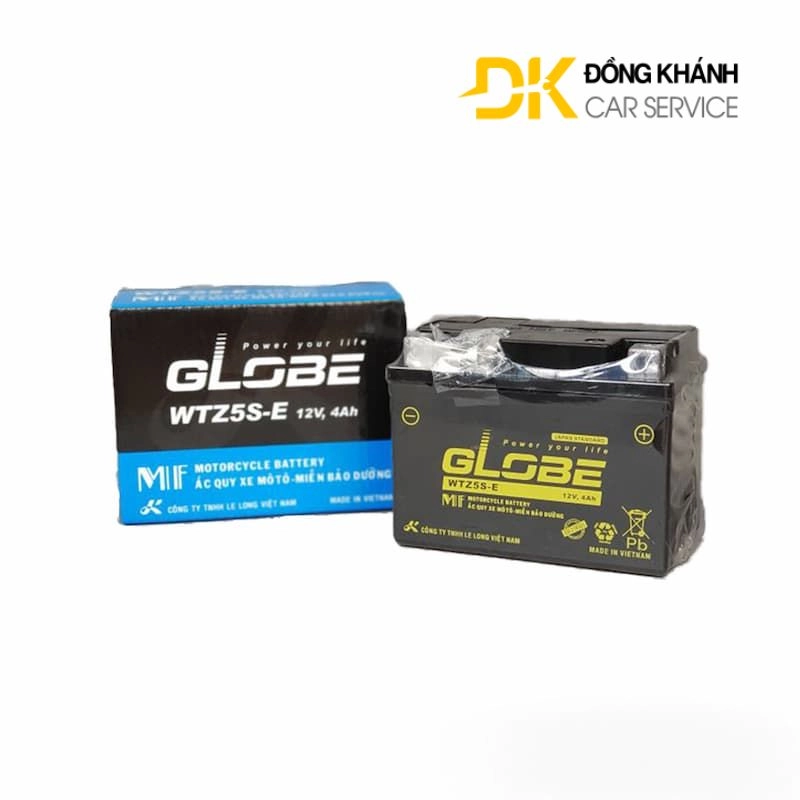 Ắc Quy GLOBE WTZ5S-E 12V - 4Ah