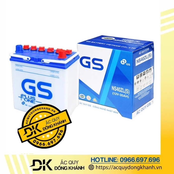Ắc Quy GS NS40ZLS 12V 35Ah Ắc Quy GS NS40ZLS 12V 35Ah