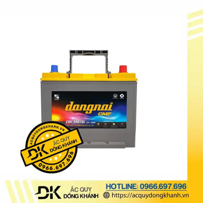 Ứng dụng phổ biến của ắc quy Đồng Nai CMF 55D26L 12V 60Ah