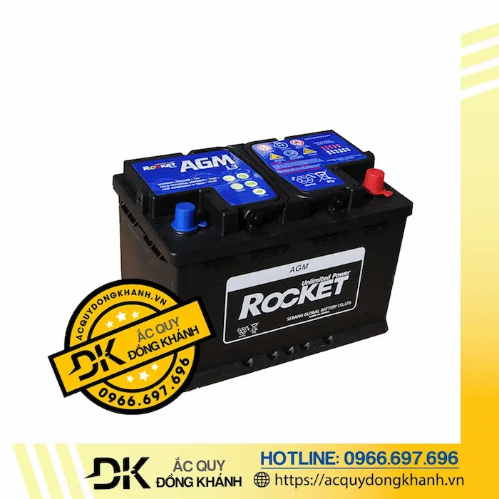 Ắc Quy Rocket AGM L3 12V 70AH