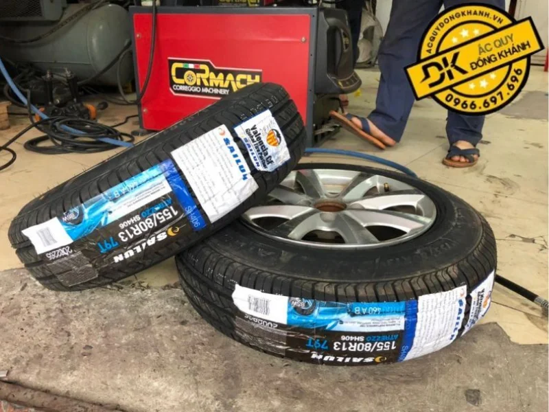 kinh nghiệm chọn lốp ô tô 155/80r13