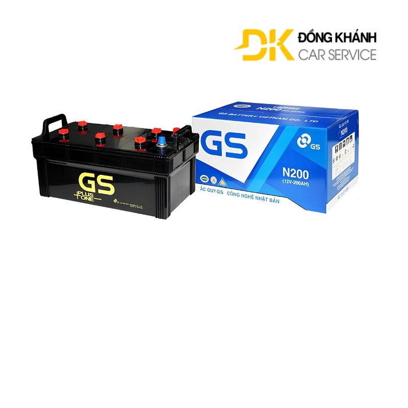 Bình Ắc Quy GS 200Ah 12V - N200