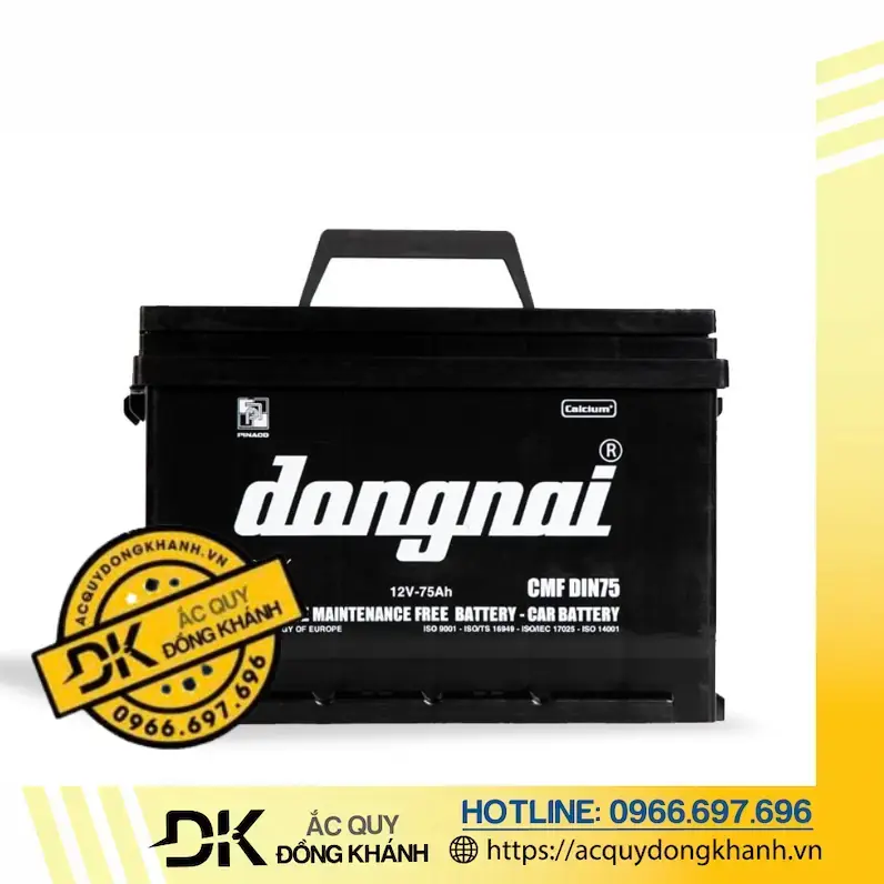 Ứng dụng của ắc quy Đồng Nau CMF DIN75
