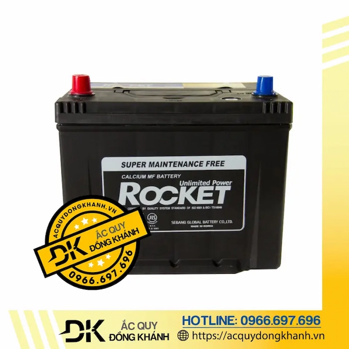 Ắc Quy ROCKET SMF NX110-5Z 12V 75AH