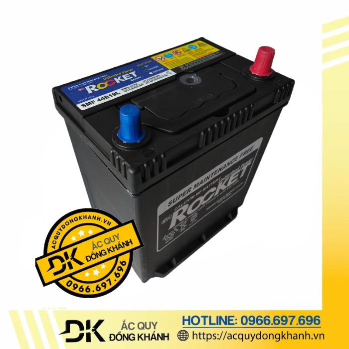 Bình Ắc Quy Rocket 40Ah 12V SMF 44B19L