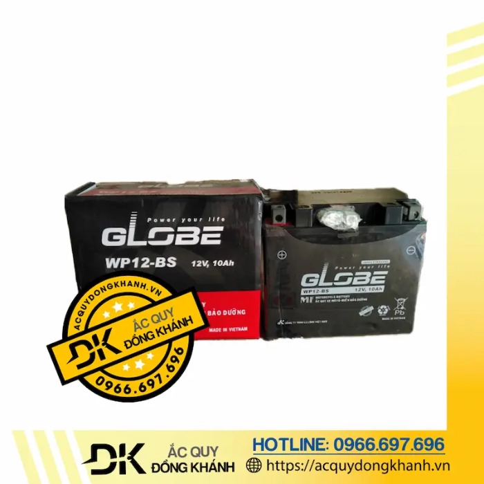 Bảng giá ắc quy Globe 12V 10Ah