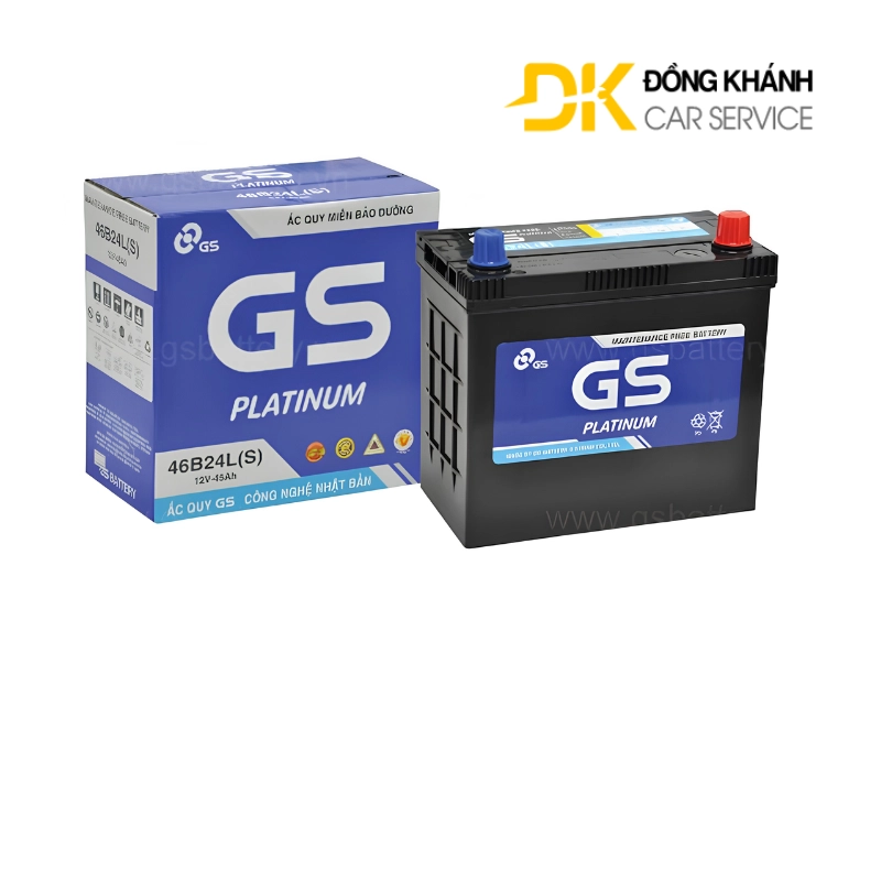 Ắc Quy GS MF 46B24LS 12V - 45Ah