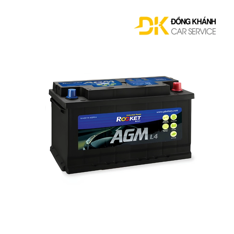 Ắc Quy ROCKET AGM L4 12V - 80AH