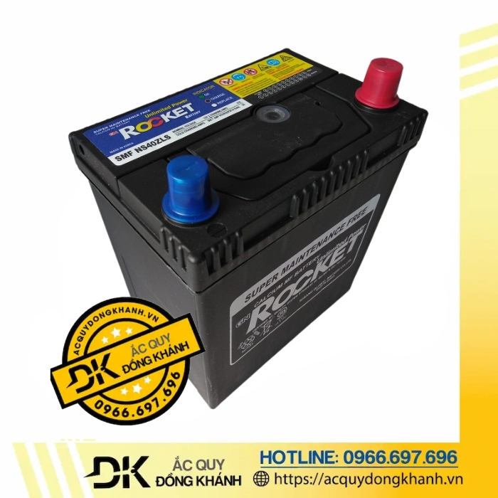 Ắc quy ROCKET SMF NS40ZLS 12V 35AH Ắc quy ROCKET SMF NS40ZLS 12V 35AH