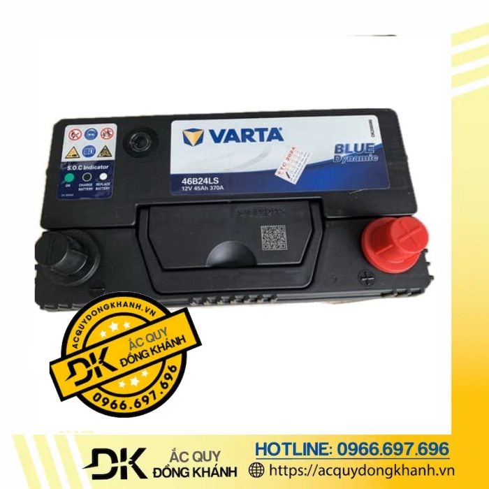 Tổng quan về ắc quy Varta 46B24L S 12V 45Ah