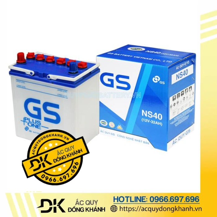 Ắc Quy GS NS40 12V 32Ah Ắc Quy GS NS40 12V 32Ah