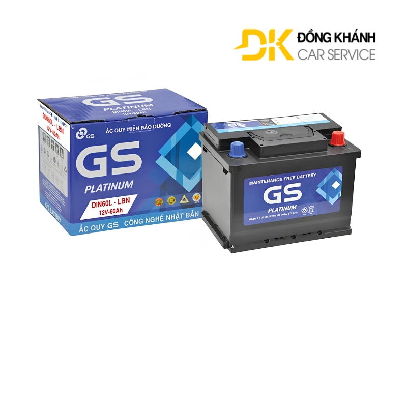 Ắc Quy GS MF Din 60 LBN 12V