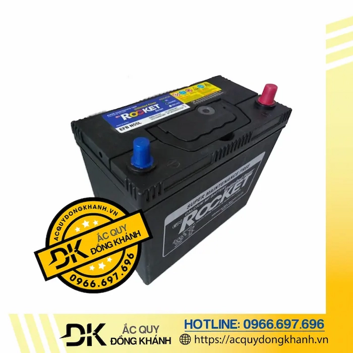 Ắc Quy ROCKET EFB N55 12V 55AH