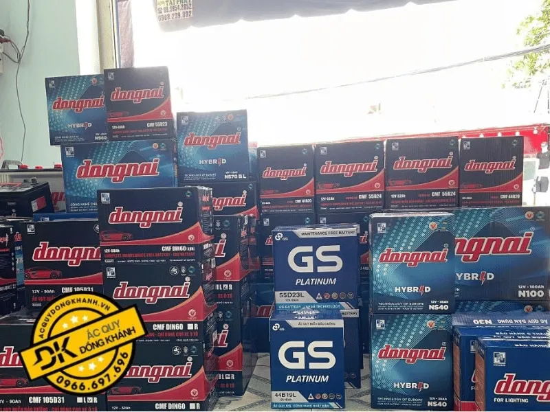 thay ắc quy ô tô Phường Đại Mỗ