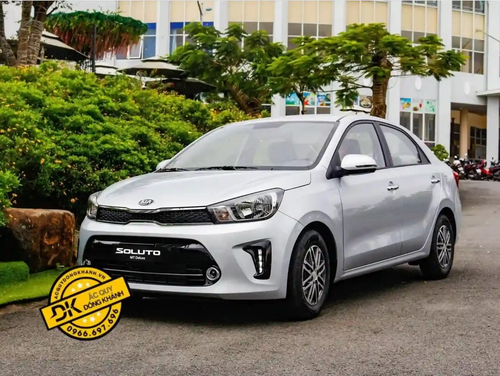Tham khảo mức giá bán ắc quy cho xe kia soluto