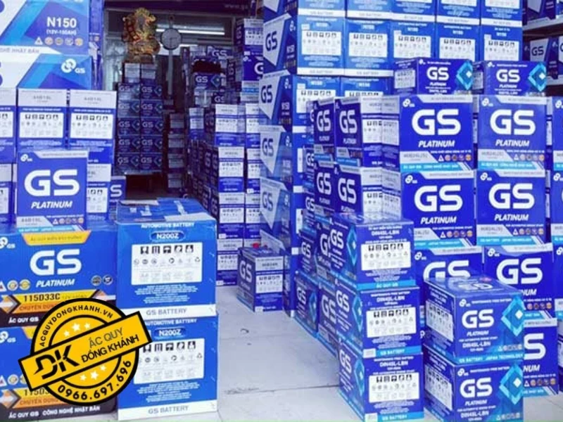 bình ắc quy gs của nước nào