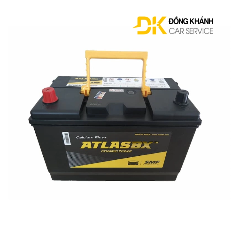 Ắc Quy Atlas MF95D31R 12V - 80AH
