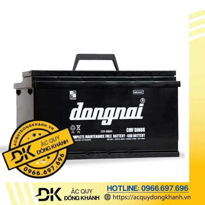 Ưu điểm của ắc quy Đồng Nai CMF DIN88 12V 88Ah