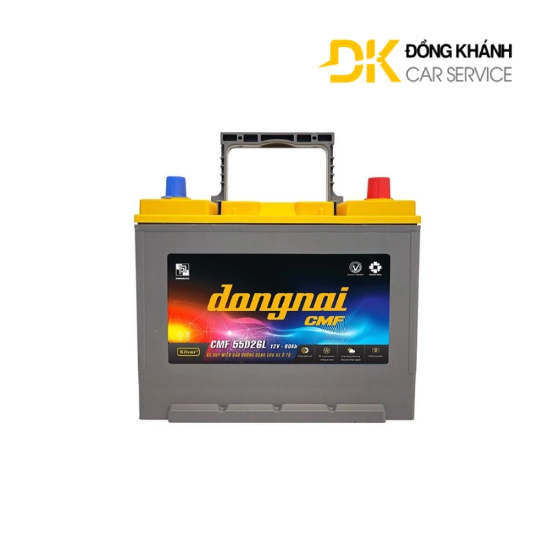 Ắc quy Đồng Nai CMF 55D26L 12V - 60AH 