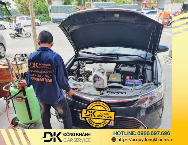 cứu hộ ắc quy ô tô tại Quận Long Biên