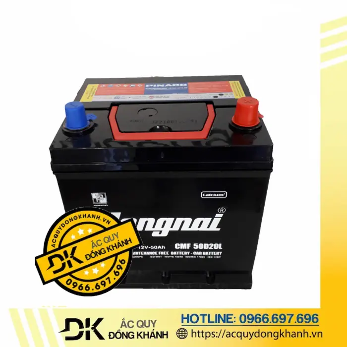 Các dòng xe phù hợp với ắc quy Đồng Nai CMF 50D20L 12V-50Ah