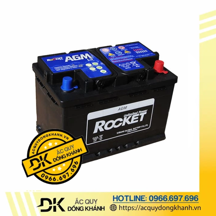 Ắc Quy Rocket AGM L3 12V 70AH