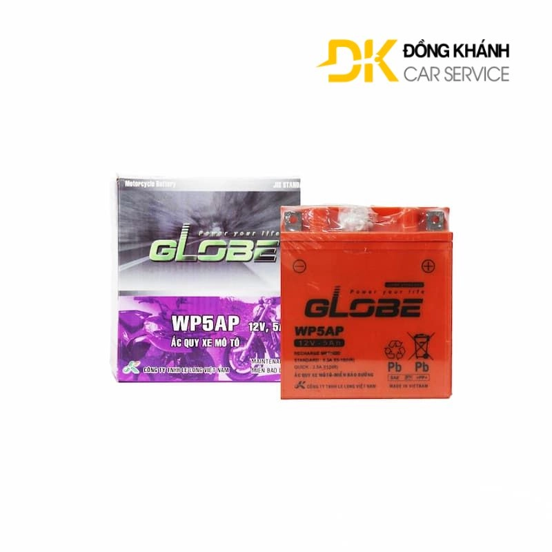 Ắc Quy GLOBE WP5AP 12V - 5Ah