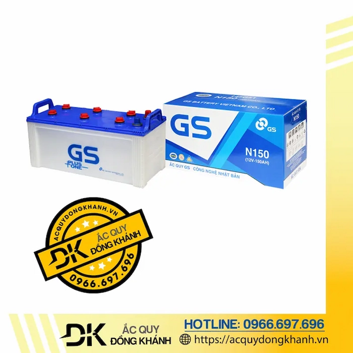 Bình Ắc Quy GS 150Ah 12V N150