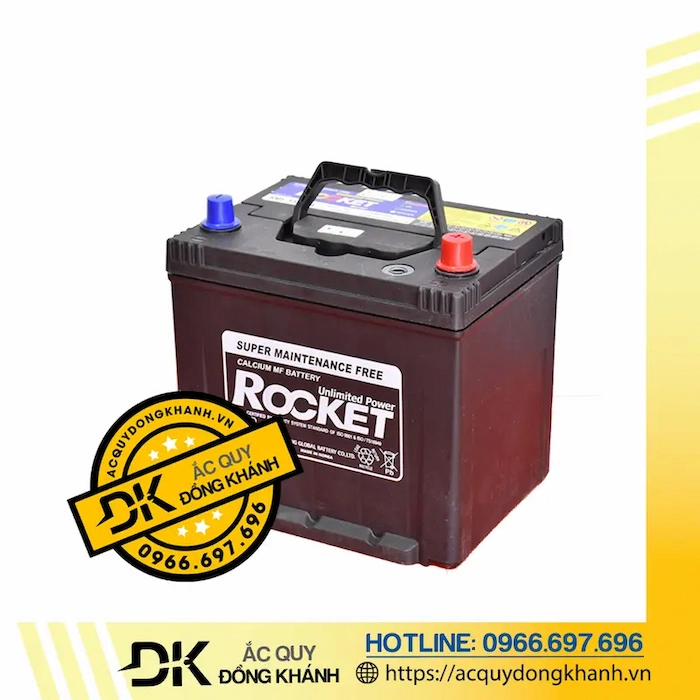 Bình Ắc Quy ROCKET 65Ah 12V SMF 75D23L Bình Ắc Quy ROCKET 65Ah 12V SMF 75D23L