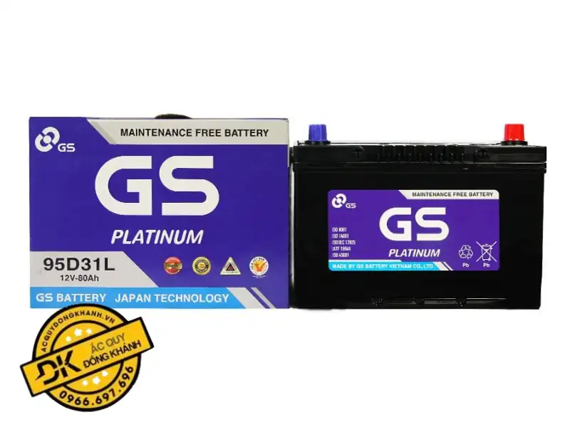 Tại sao nên chọn bình ắc quy MF 95D31L 12V 80Ah?