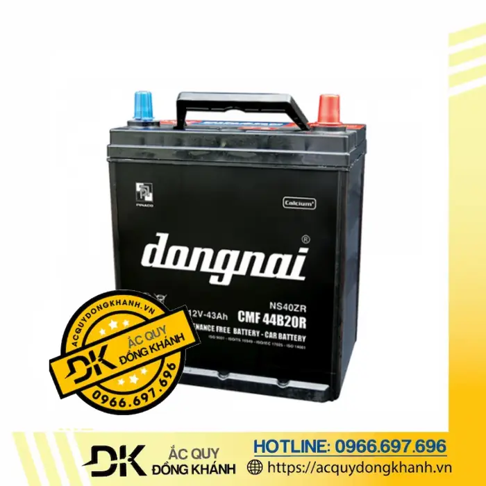 Ứng dụng và khả năng tương thích của ắc quy Đồng Nai 12V 43Ah CMF 44B20R